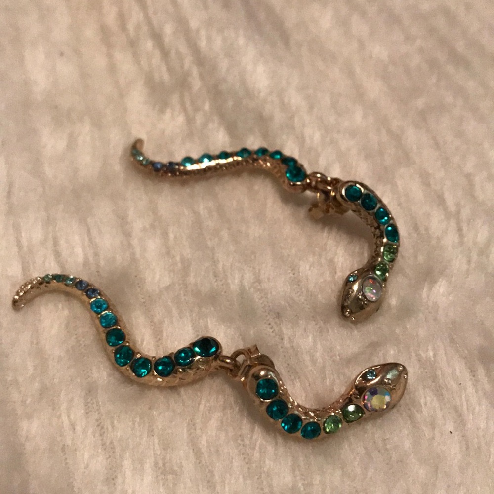 Betsey Johnson Snake Earings